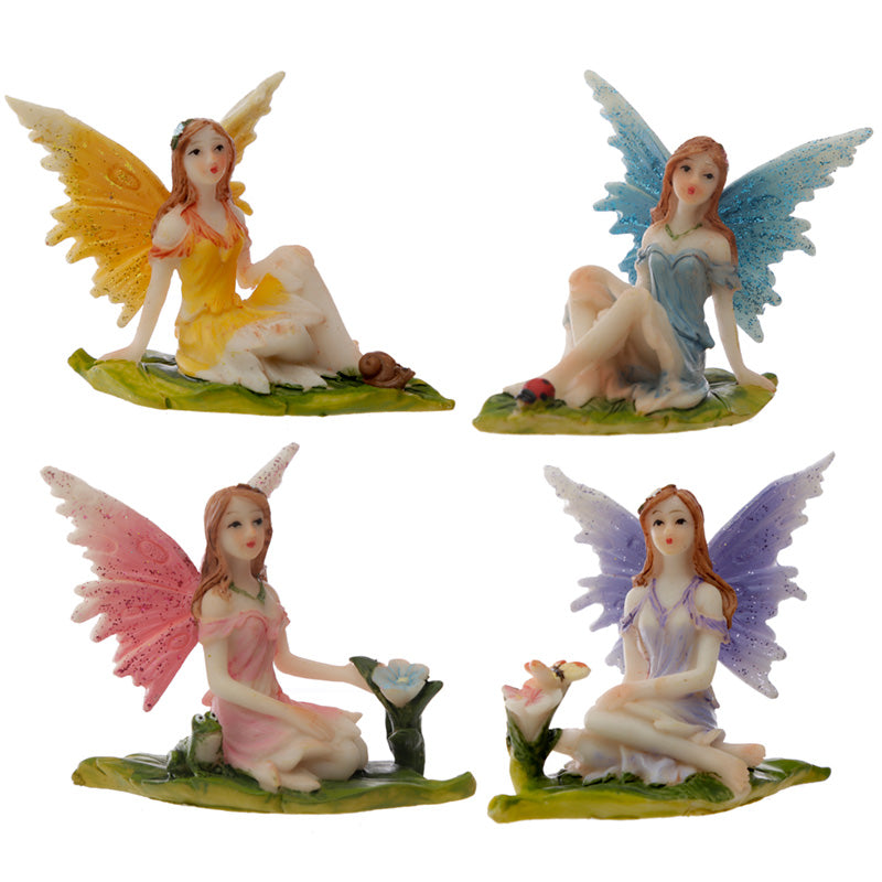 Flower Fairy Figurine - Flora and Fauna Meadow Fairy