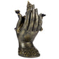 Decorative Purple, Gold  and  Black Ganesh - Lying in Hand