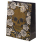 Skulls  and  Roses Metallic Large Gift Bag