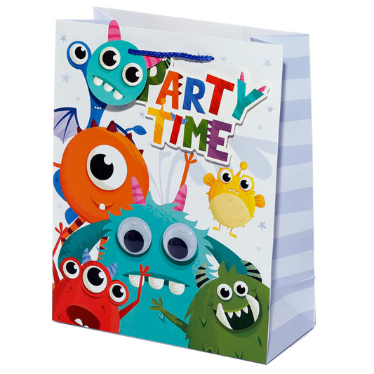 Monster Monstarz Design Large Gift Bag