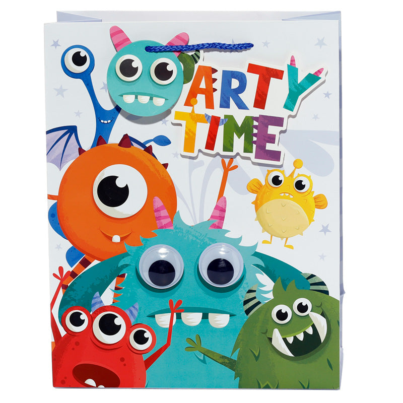 Monster Monstarz Design Large Gift Bag