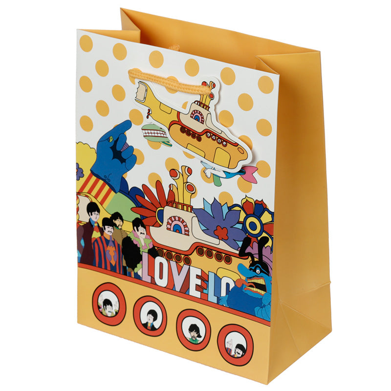 The Beatles Yellow Submarine LOVE Medium Gift Bag