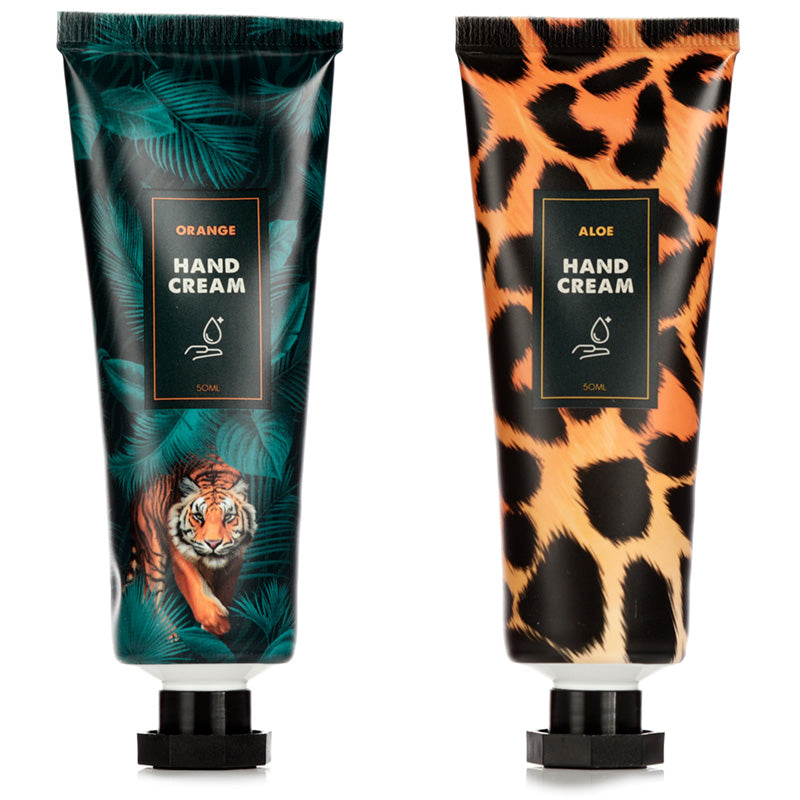 Moisturising Hand Cream 50ml - Spots  and  Stripes Big Cat Orange  and  Aloe Fragrances