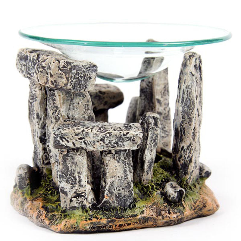 Mystical Stonehenge Design Oil Burner and Wax Burner