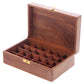 Decorative Sheesham Wood Floral Compartment Box Large