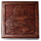 Sheesham Wood Carved Buddha Trinket Box