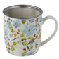 Porcelain Mug  and  Infuser Set - Julie Dodsworth Lavender Gardens