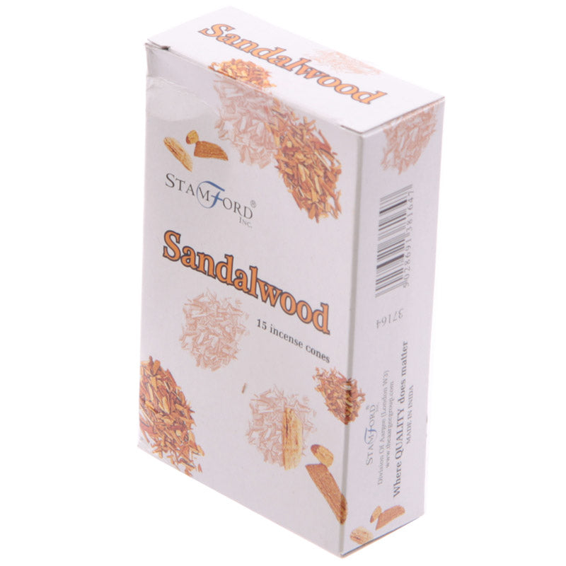 Stamford Hex Incense Cones - Sandalwood