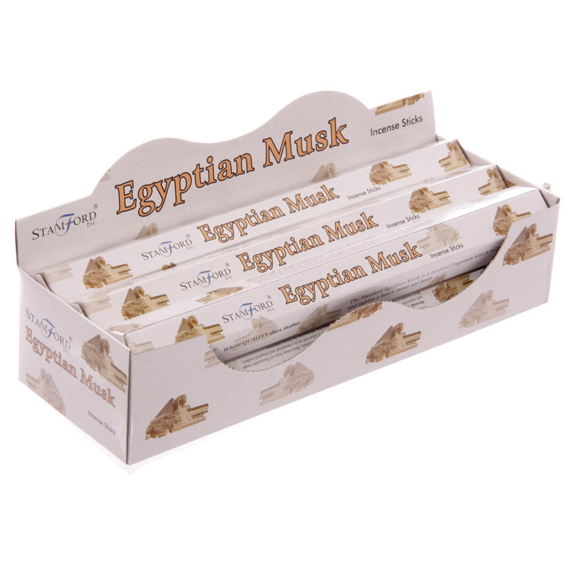 Stamford Hex Incense Sticks - Egyptian Musk