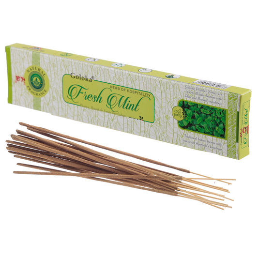 Goloka Incense Sticks - Fresh Mint