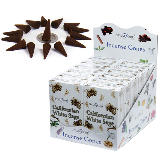 Stamford Hex Incense Cones - Californian White Sage