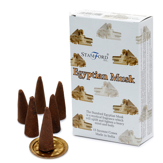 Stamford Hex Incense Cones - Egyptian Musk