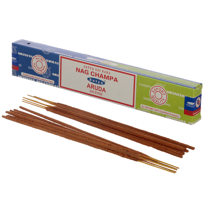 Satya Incense Sticks - Nag Champa  and  Aruda