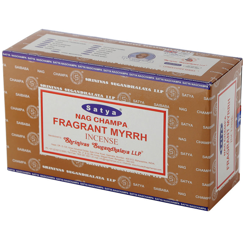 Nag Champa Sayta Fragrant Myrrh Incense Sticks