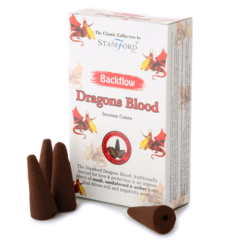 Stamford Backflow Incense Cones - Dragon Blood