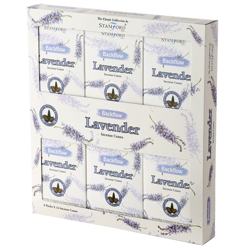 Stamford Backflow Incense Cones - Lavender