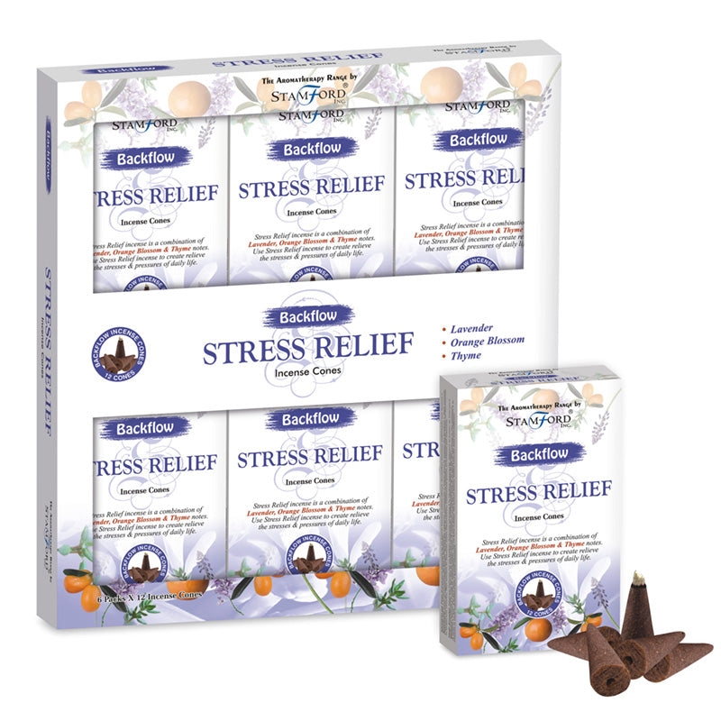 Stamford Backflow Incense Cones - Stress Relief