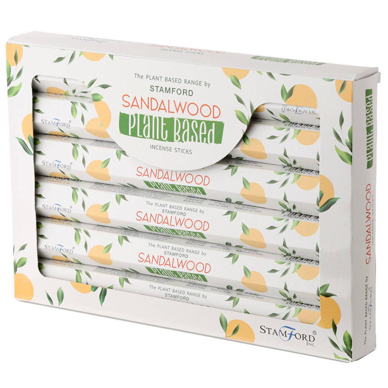 Premium Plant Based Stamford Hex Incense Sticks -  Sandalwood