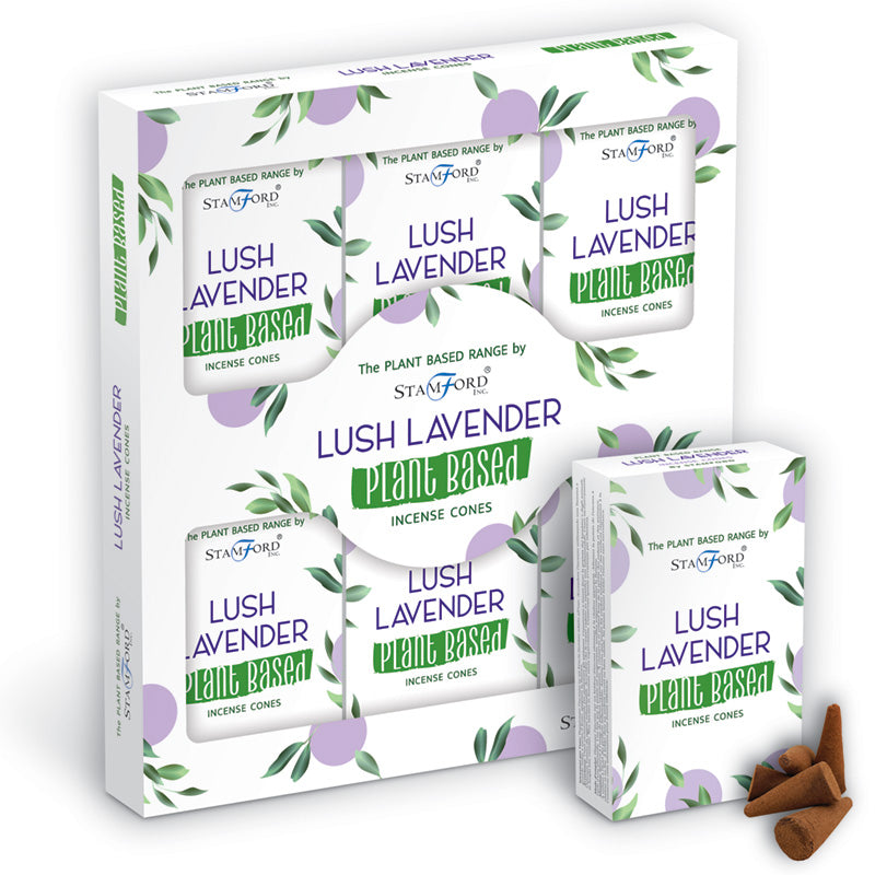 46203 Stamford Plant Based Incense Cones - Lush Lavender