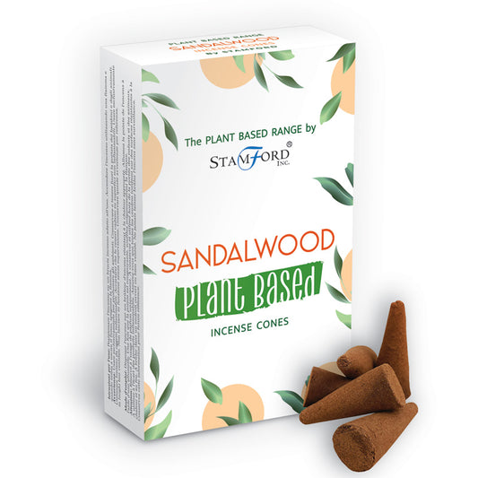 46204 Stamford Plant Based Incense Cones - Sandalwood