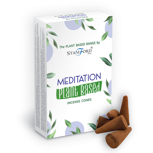 46243 Stamford Plant Based Incense Cones - Meditation