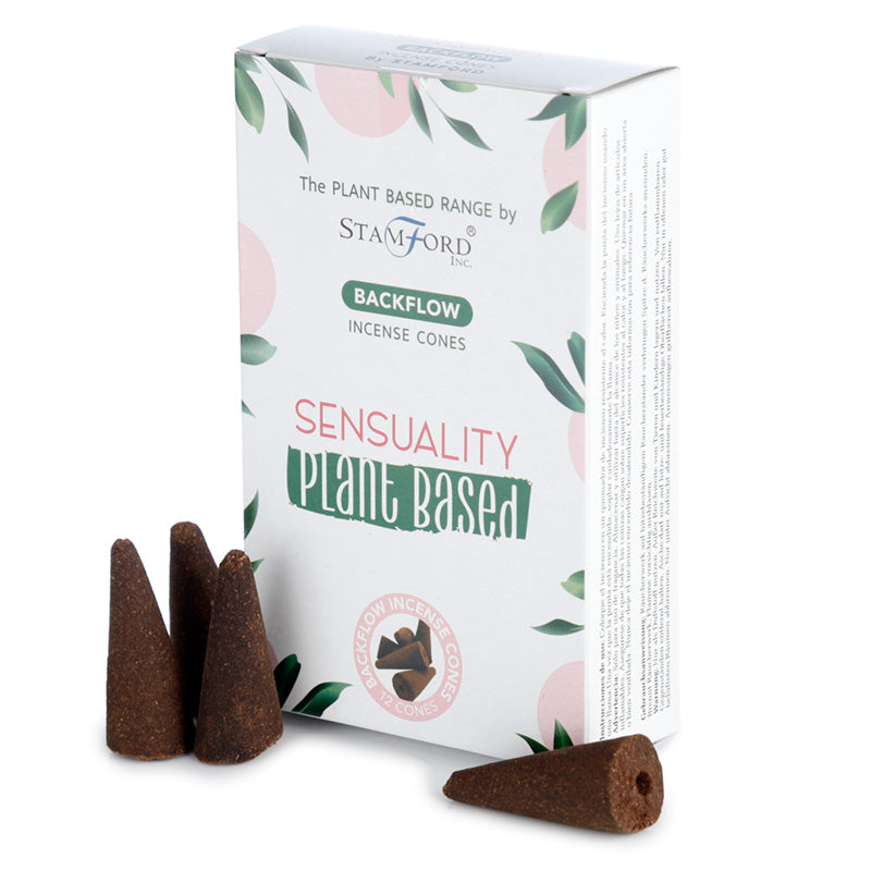 Premium Plant Based Stamford Backflow Incense Cones - Sensuality