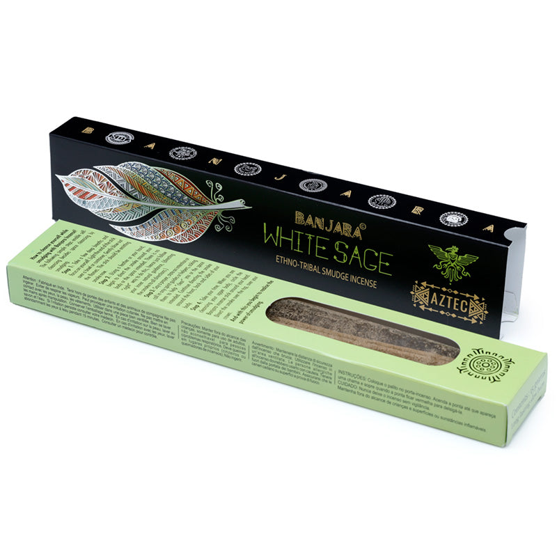 Banjara White Sage Smudge Incense Sticks