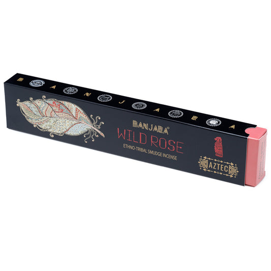 Banjara Wild Rose Smudge Incense Sticks