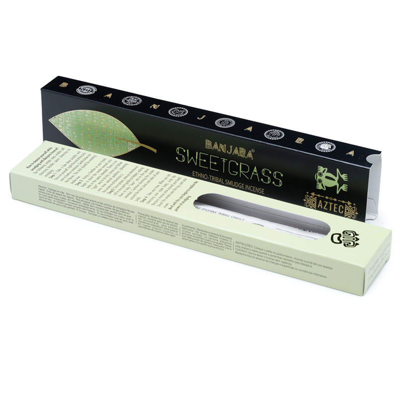 Banjara Sweet Grass Smudge Incense Sticks