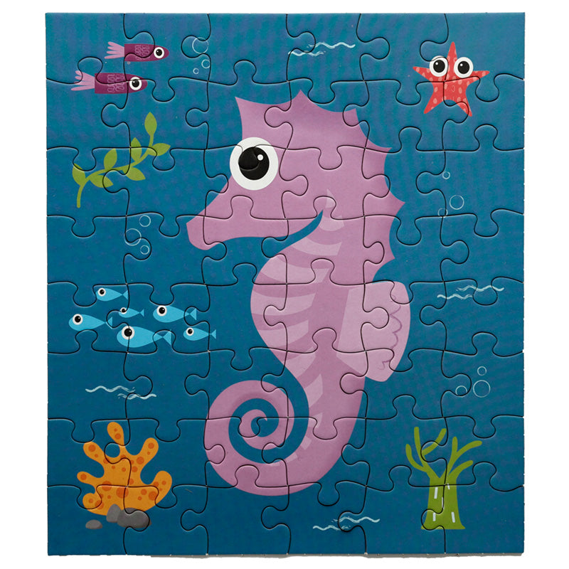 48pc Recycled Kids Jigsaw Puzzle - Splosh Sealife Surprise