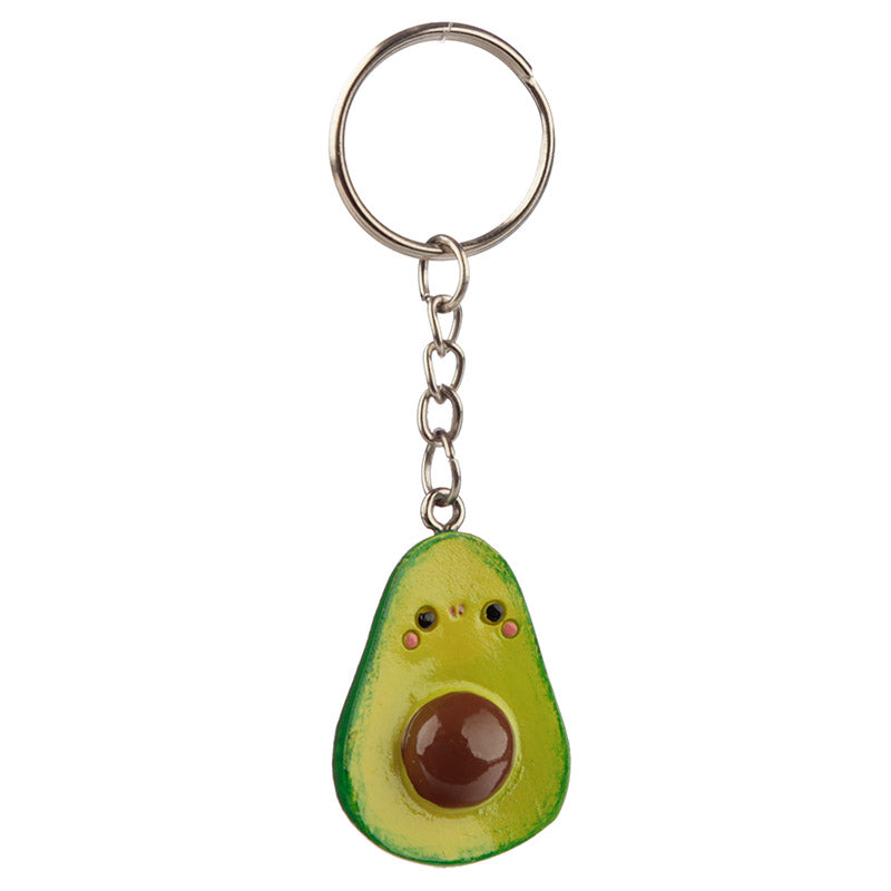 Fun Collectable Set of 2 Avocado Keyrings