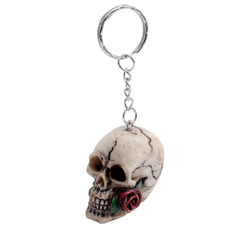 Collectable Skulls and Roses Keyring