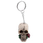 Collectable Skulls and Roses Keyring