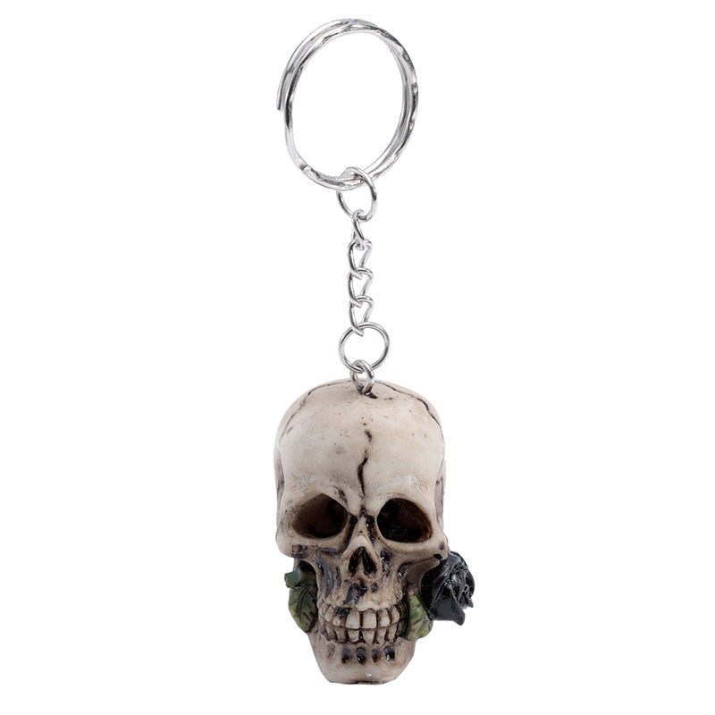 Collectable Skulls and Roses Keyring