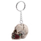 Collectable Skulls and Roses Keyring