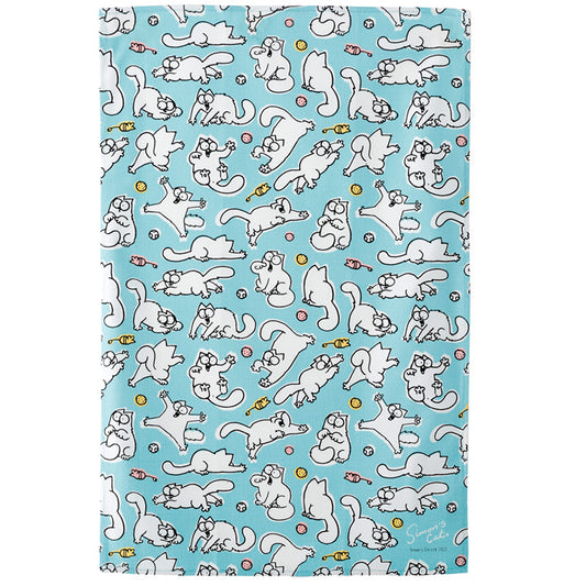 Cotton Tea Towel - Simon's Cat 2021