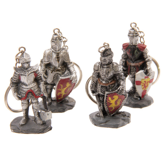 Novelty Medieval Knight Keyrings