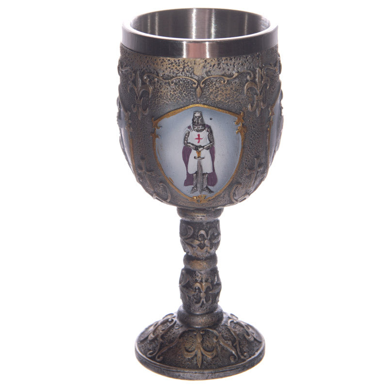 Decorative Fantasy Knight Goblet