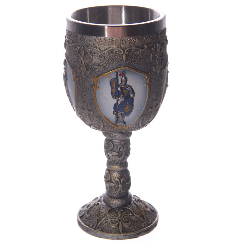 Decorative Fantasy Knight Goblet