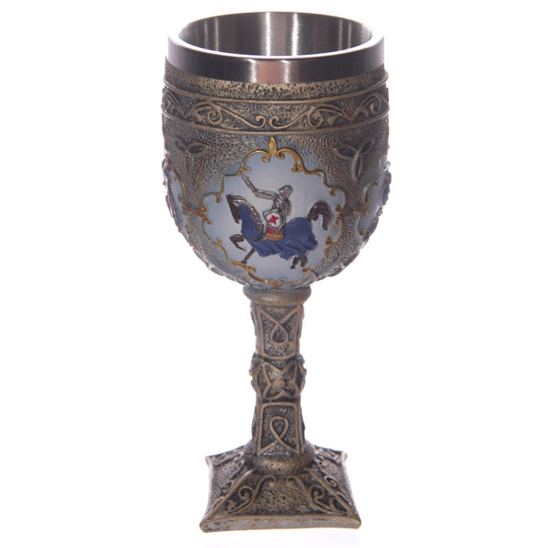 Decorative Fantasy Knight Goblet