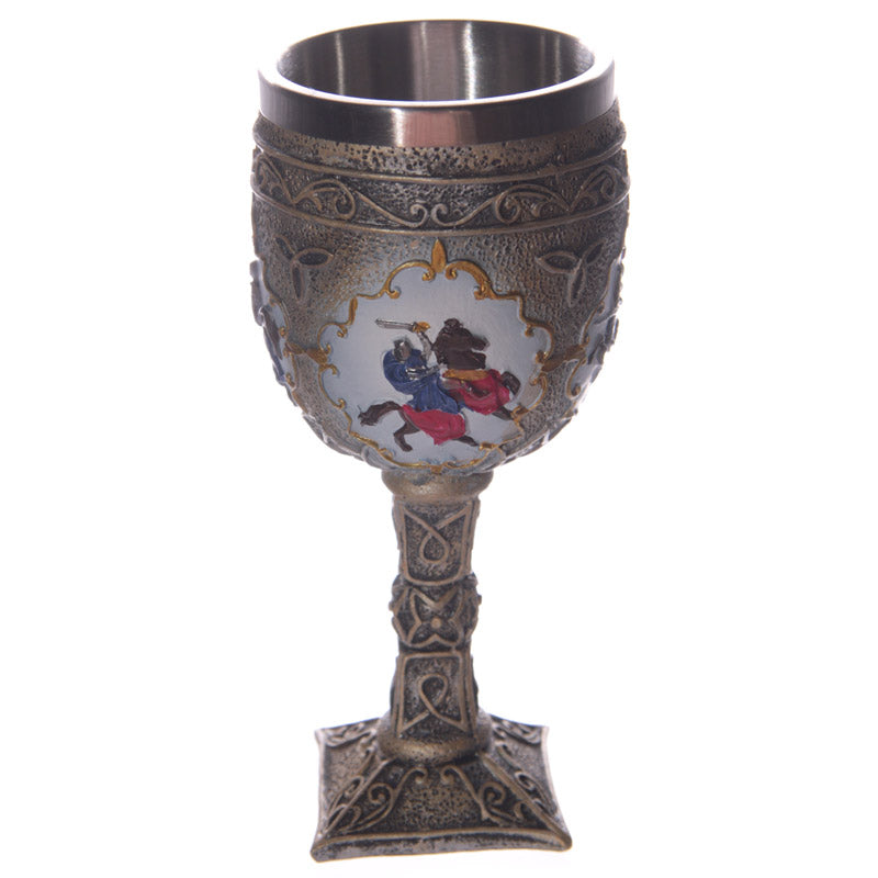 Decorative Fantasy Knight Goblet