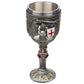 Collectable Decorative Crusader Knight Goblet