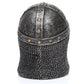 Fantasy Knight Ornament - Chain Mail Helmet Knight