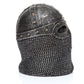 Fantasy Knight Ornament - Chain Mail Helmet Knight