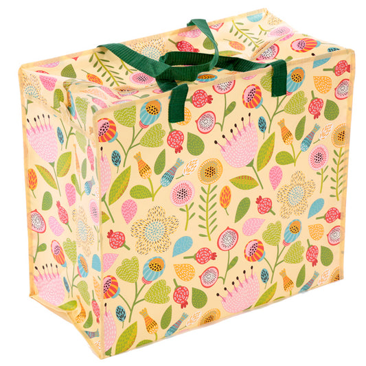 Fun Practical Laundry  and  Storage Bag - Autumn Floral Design