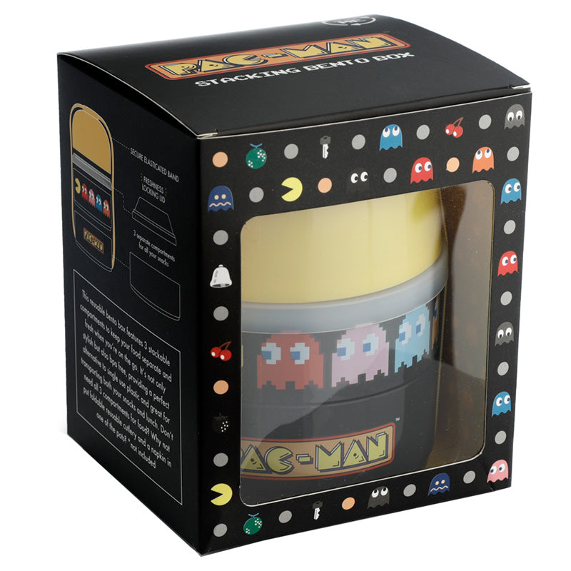 Bento Round Stacked Lunch Box  - Pac-Man