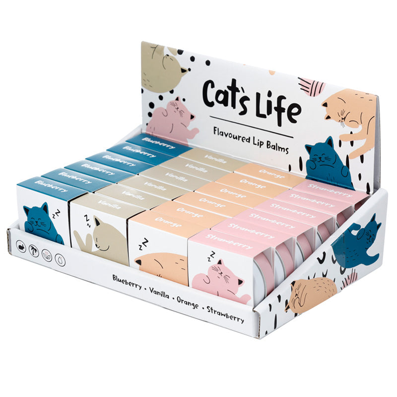 Cat's Life Lip Balm in a Tin