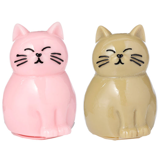 Cat's Life Lip Balm in Cat Shaped Holder