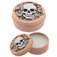 Funky Lip Balm in a Tin - Skulls and Roses Design