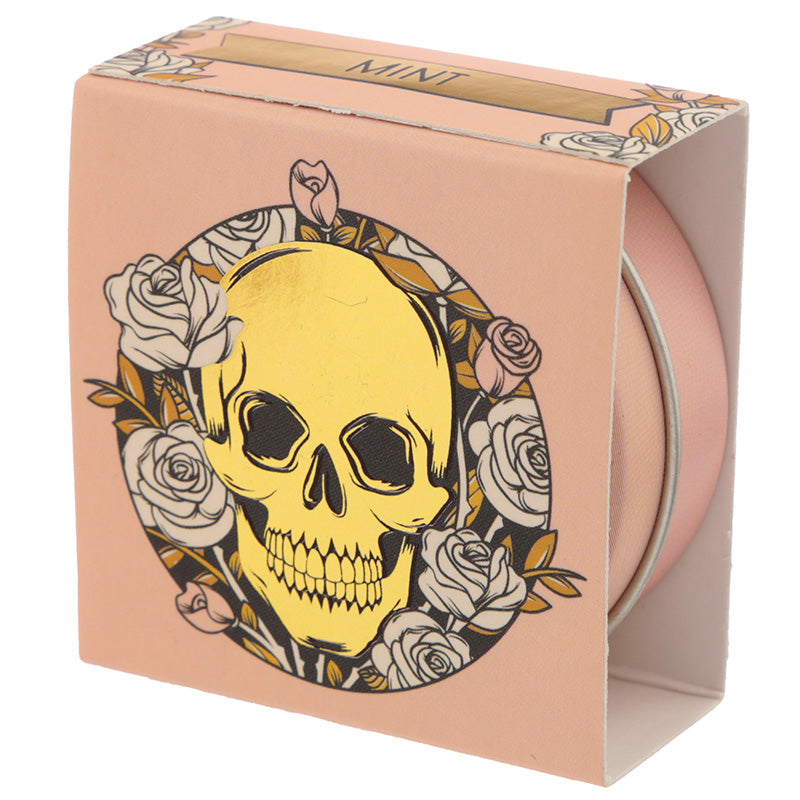 Funky Lip Balm in a Tin - Skulls and Roses Design